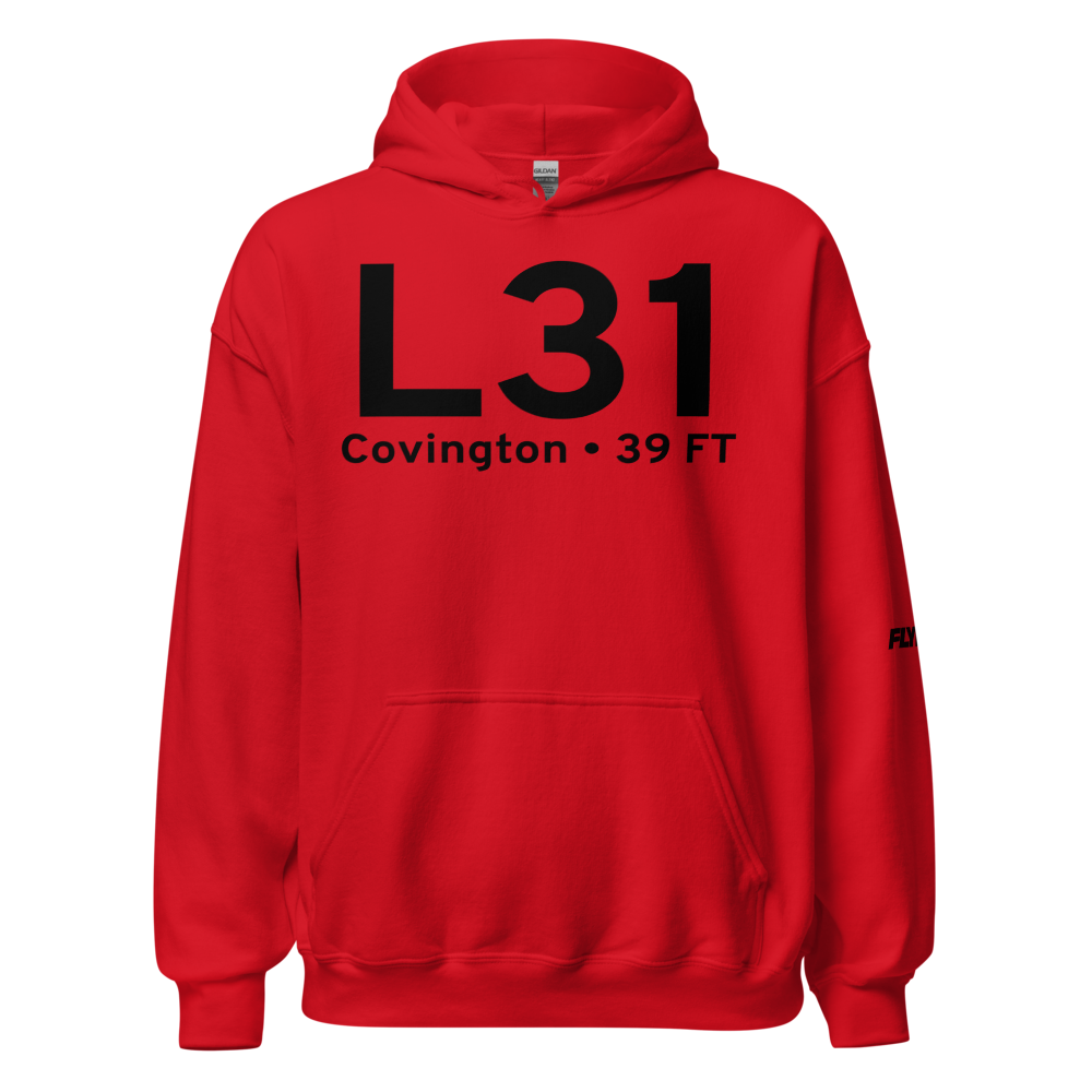 Covington (KL31) Airport Hoodie Sweatshirt 
