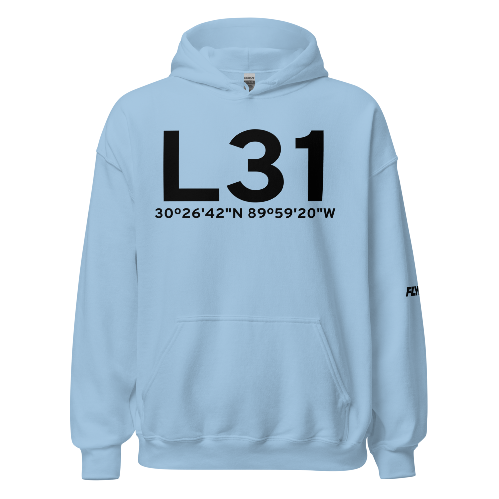 Covington (KL31) Airport Hoodie Sweatshirt 