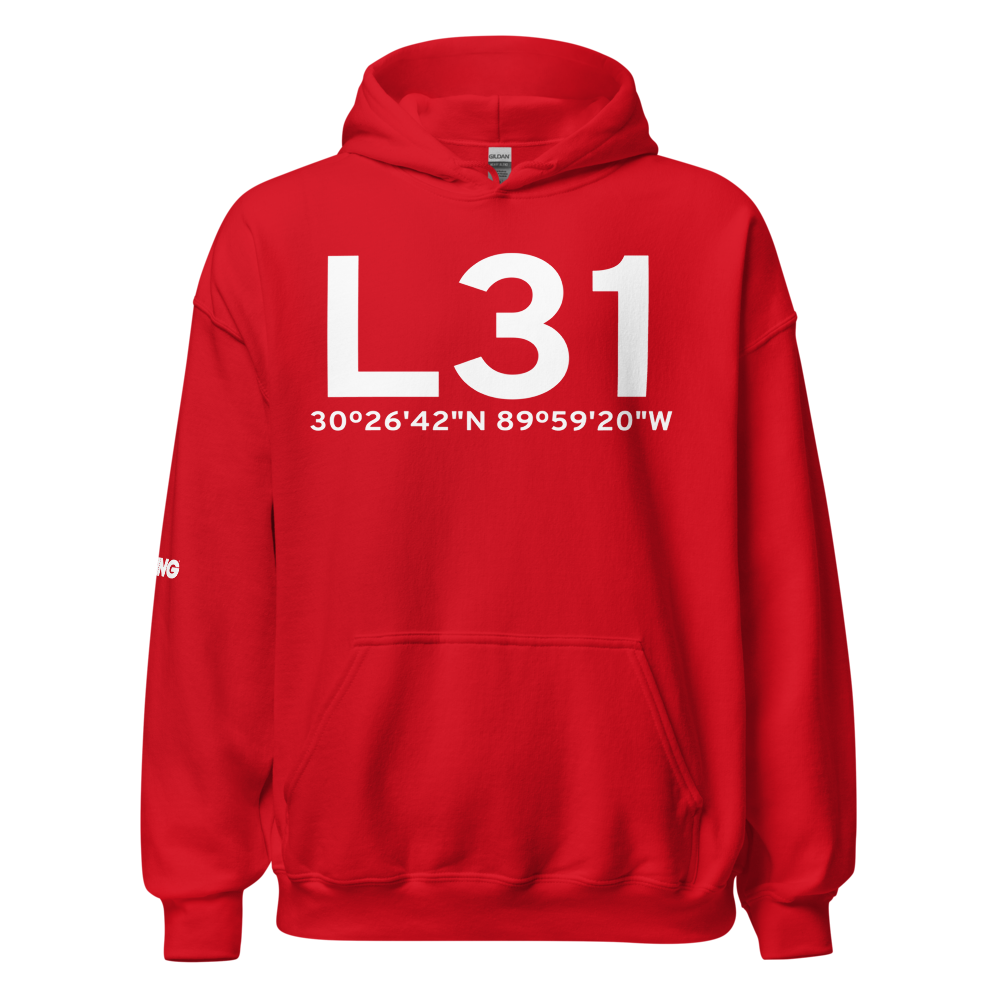 Covington (KL31) Airport Hoodie Sweatshirt 