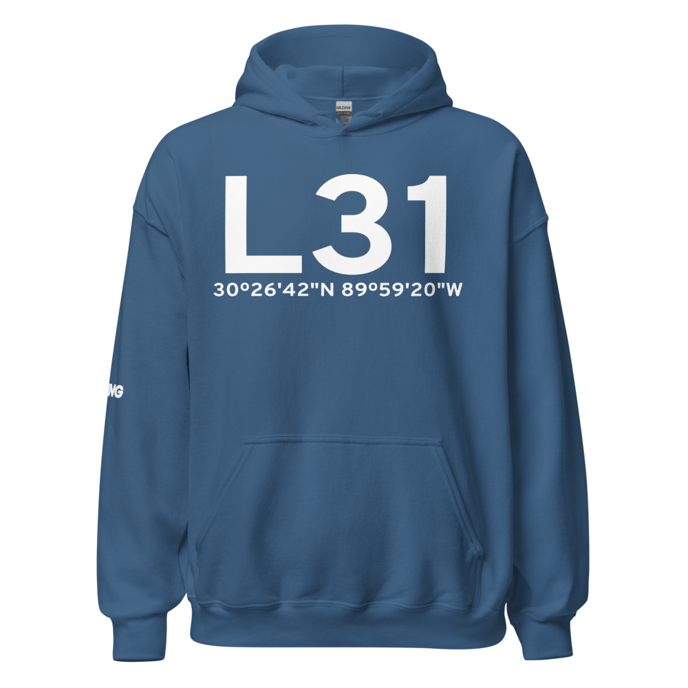 Covington (KL31) Airport Hoodie Sweatshirt 