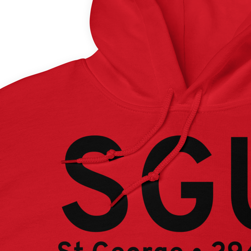 St George (KSGU) Airport Hoodie Sweatshirt 