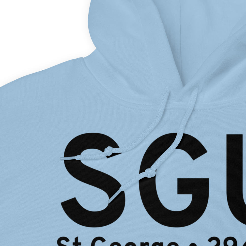 St George (KSGU) Airport Hoodie Sweatshirt 