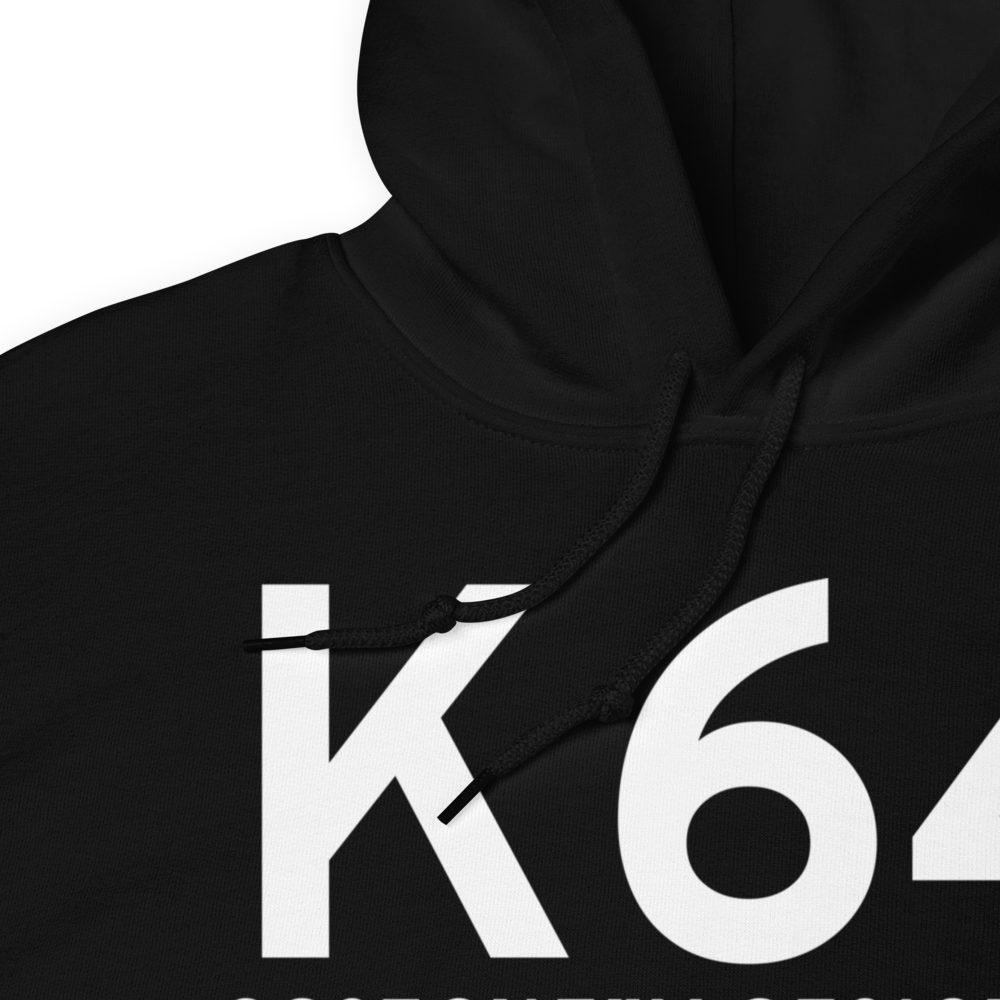 Baldwin City (K64) Airport Hoodie Sweatshirt 