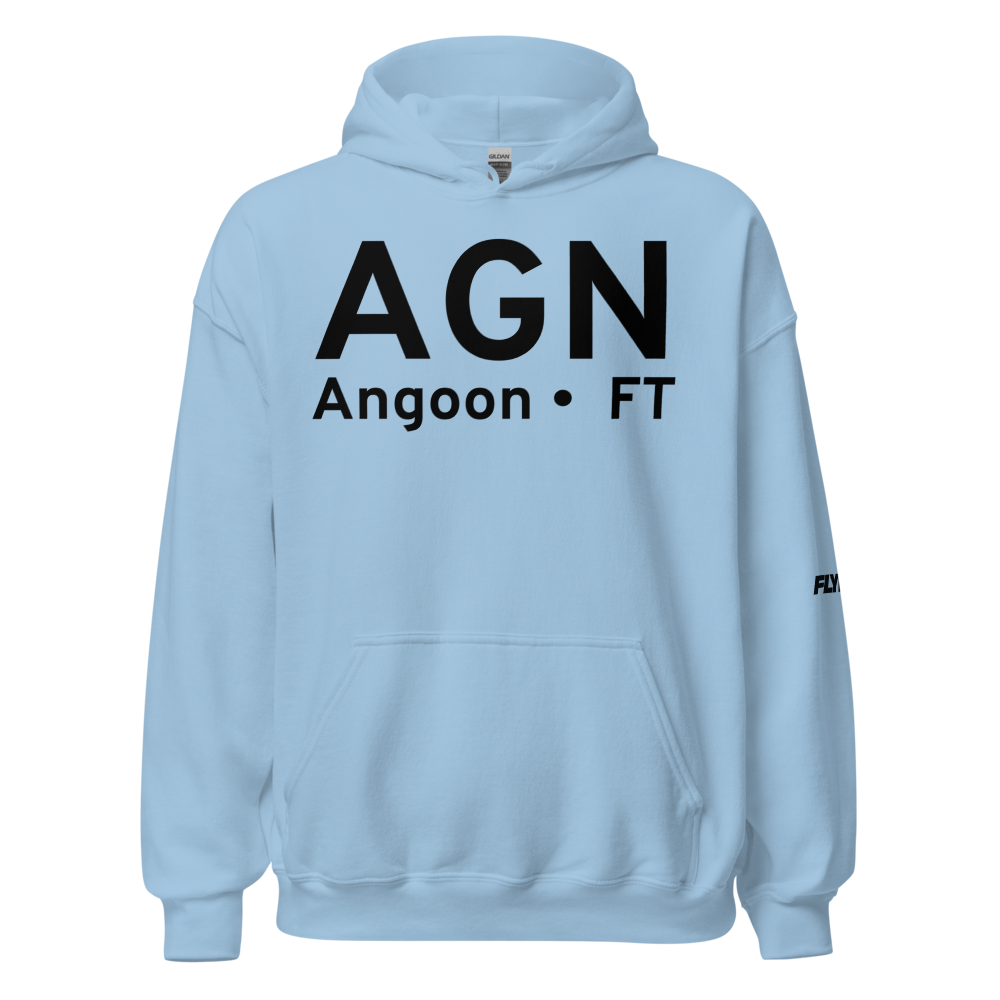 Angoon (PAGN) Airport Hoodie Sweatshirt 