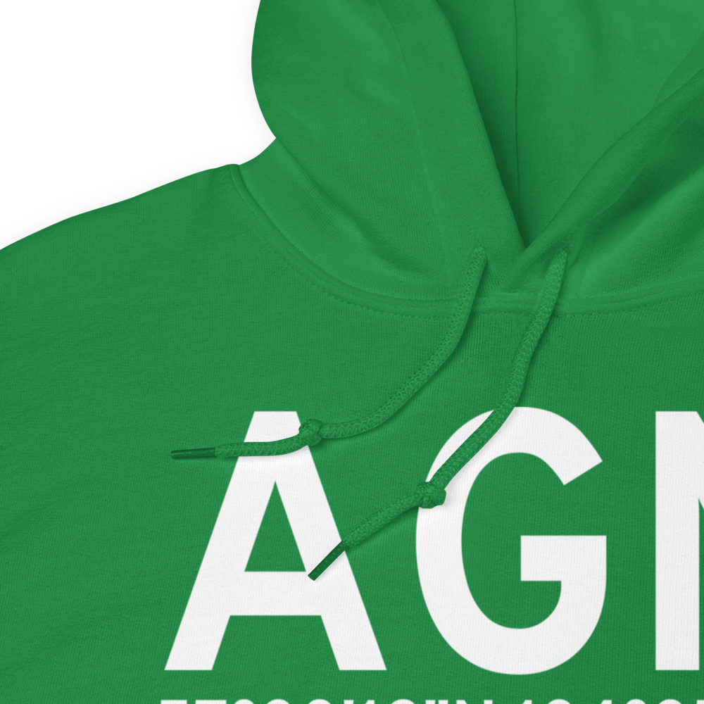 Angoon (PAGN) Airport Hoodie Sweatshirt 