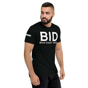 Block Island (KBID) Airport Tri-blend T-Shirt