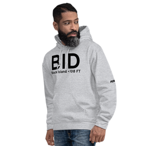 Block Island (KBID) Airport Hoodie Sweatshirt