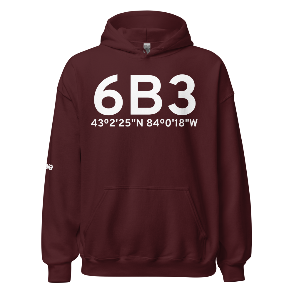 New Lothrop (6B3) Airport Hoodie Sweatshirt 