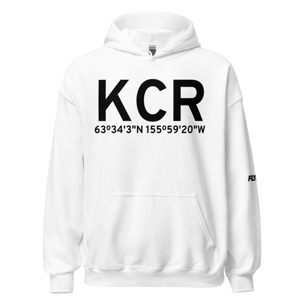 Colorado Creek (KCR) Airport Hoodie Sweatshirt 