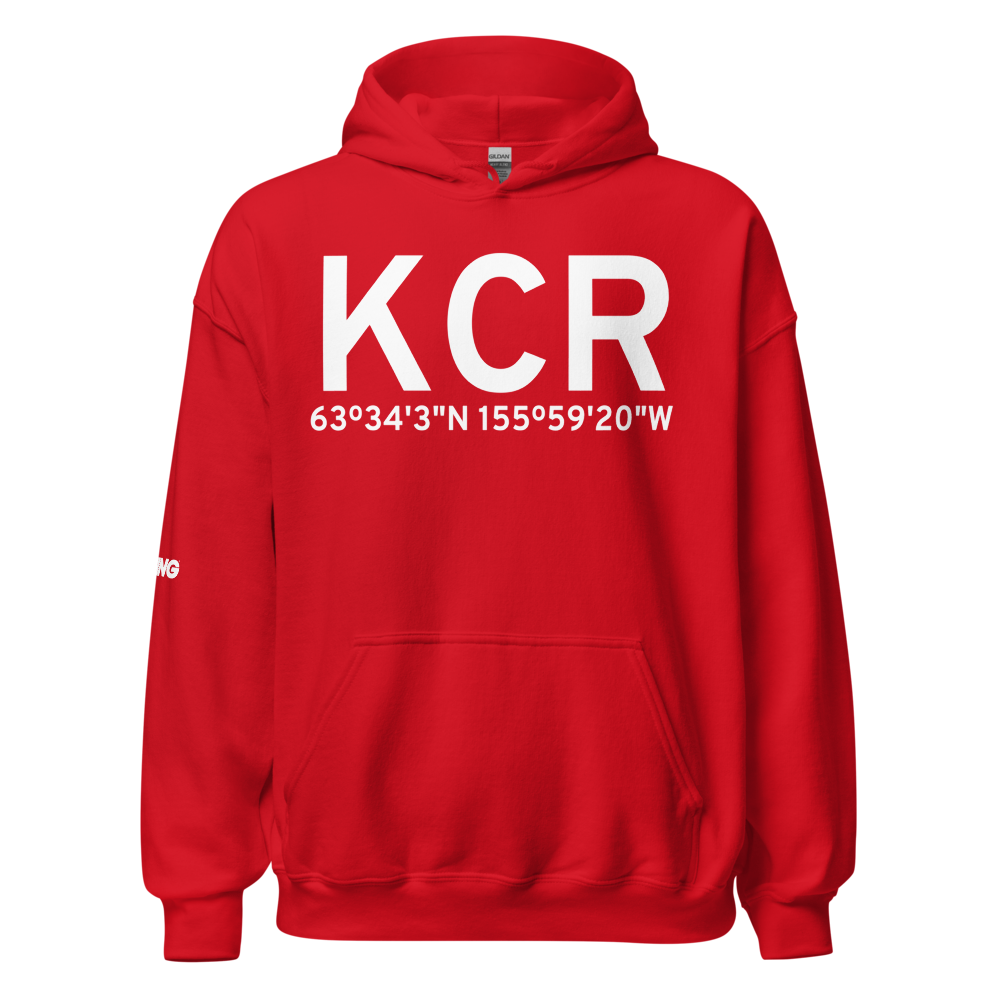 Colorado Creek (KCR) Airport Hoodie Sweatshirt 