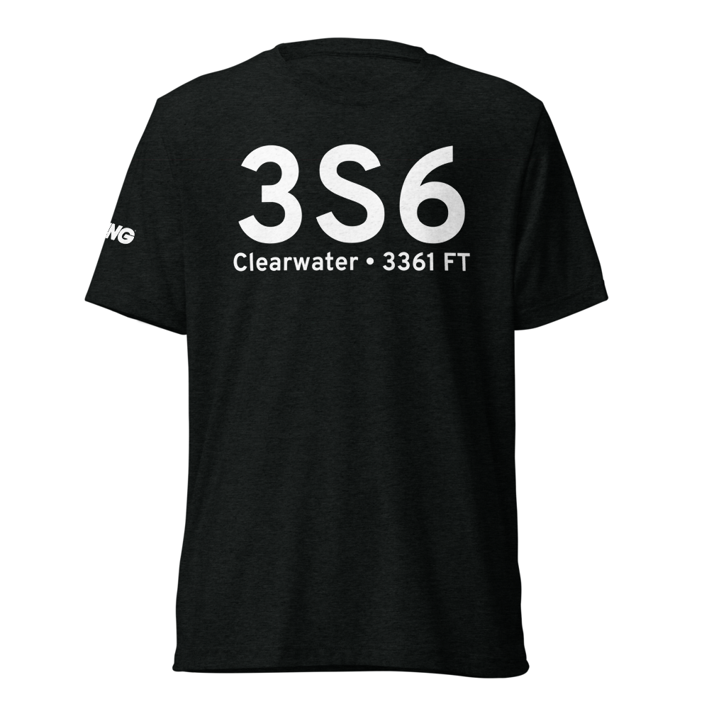 Clearwater (3S6) Airport Tri-blend T-Shirt 