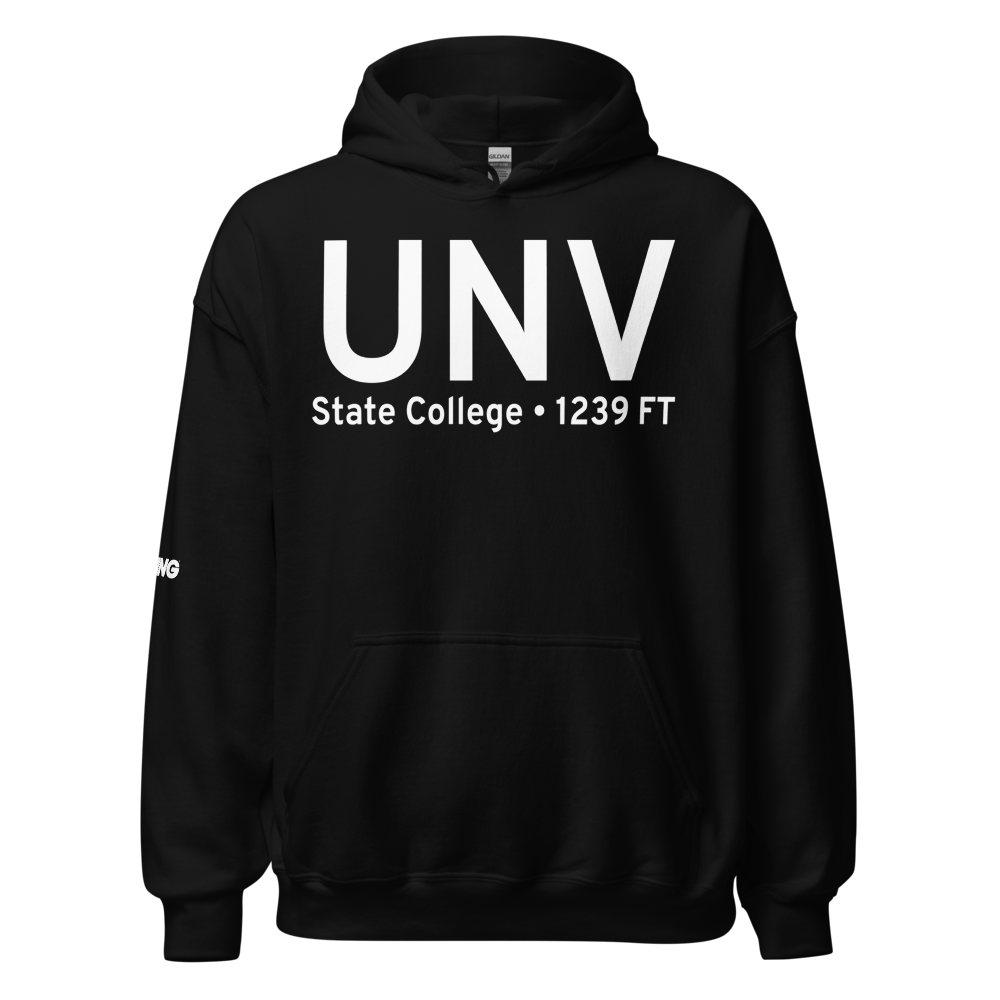 State College (KUNV) Airport Hoodie Sweatshirt 