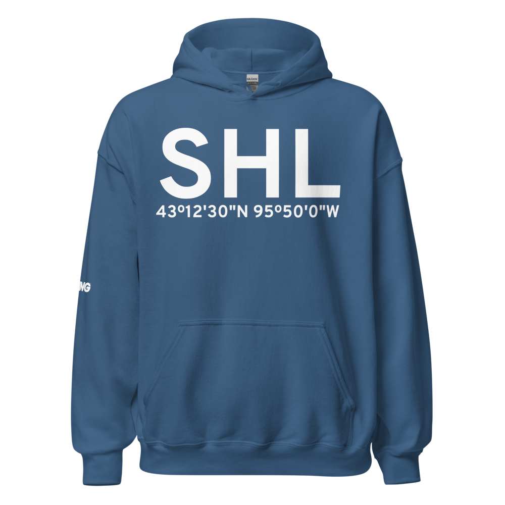 Sheldon (KSHL) Airport Hoodie Sweatshirt 