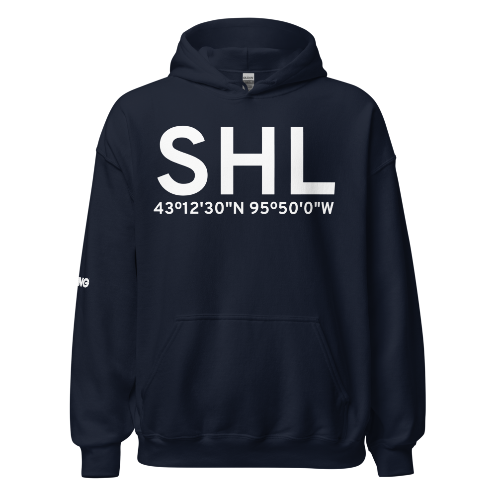 Sheldon (KSHL) Airport Hoodie Sweatshirt 