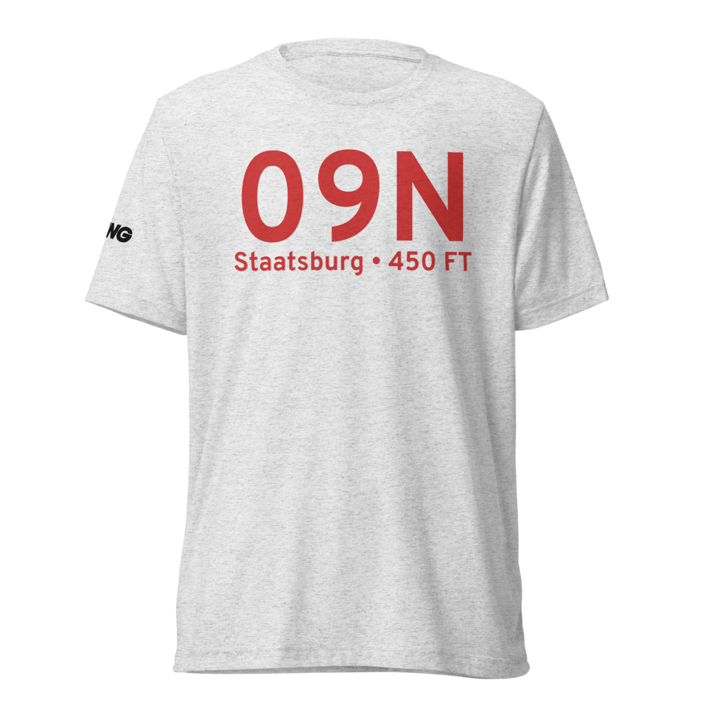 Staatsburg (09N) Airport Tri-blend T-Shirt 