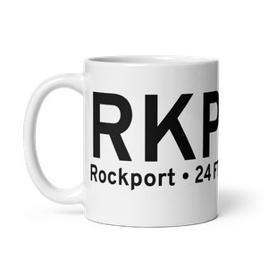 Rockport (KRKP) Airport Mug