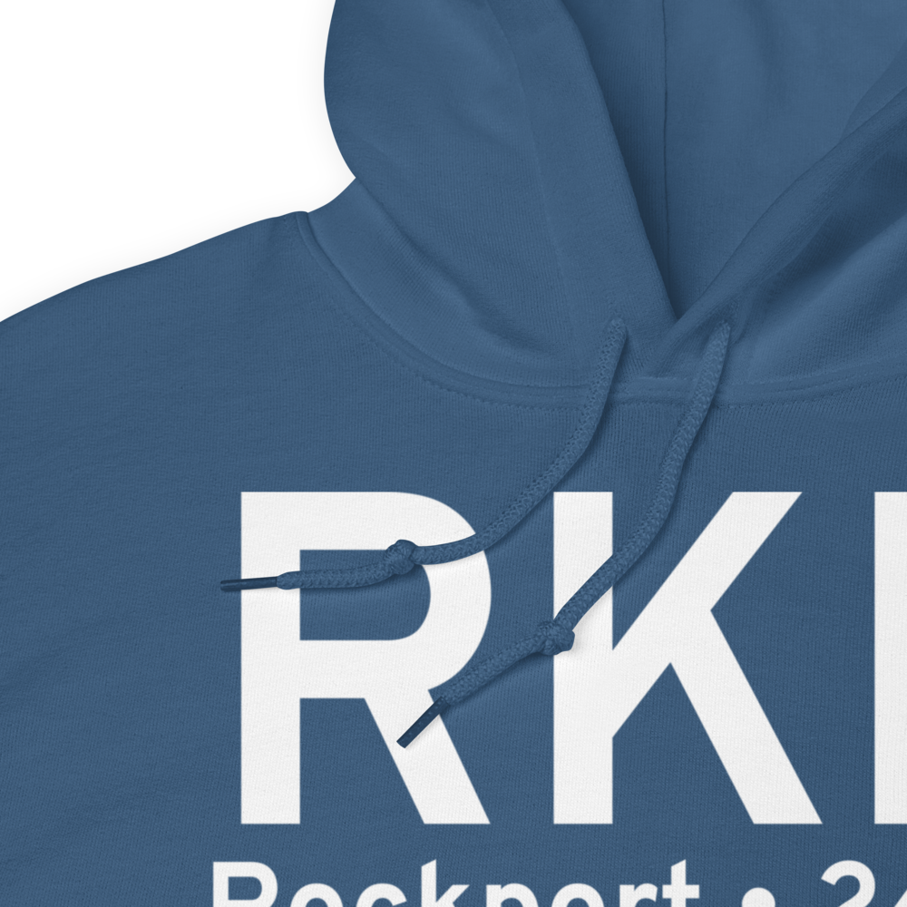 Rockport (KRKP) Airport Hoodie Sweatshirt 