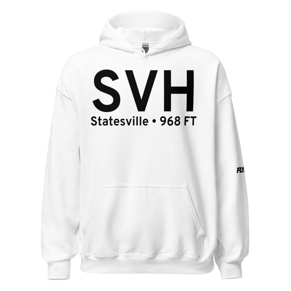 Statesville (KSVH) Airport Hoodie Sweatshirt 