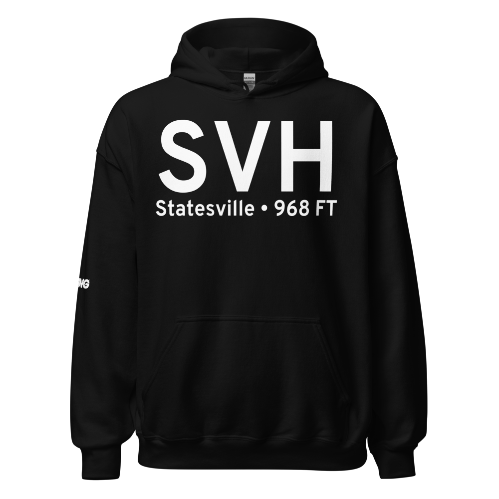 Statesville (KSVH) Airport Hoodie Sweatshirt 