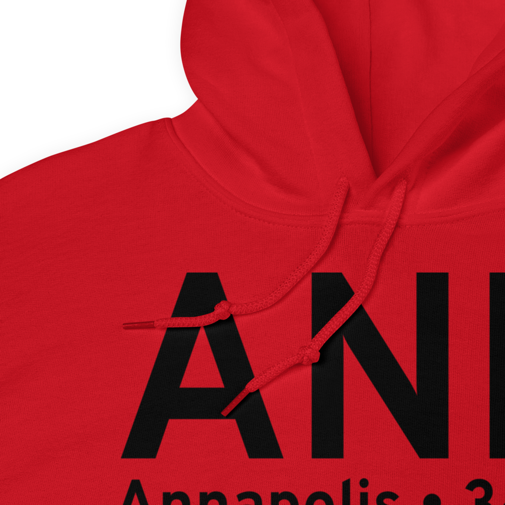 Annapolis (KANP) Airport Hoodie Sweatshirt 
