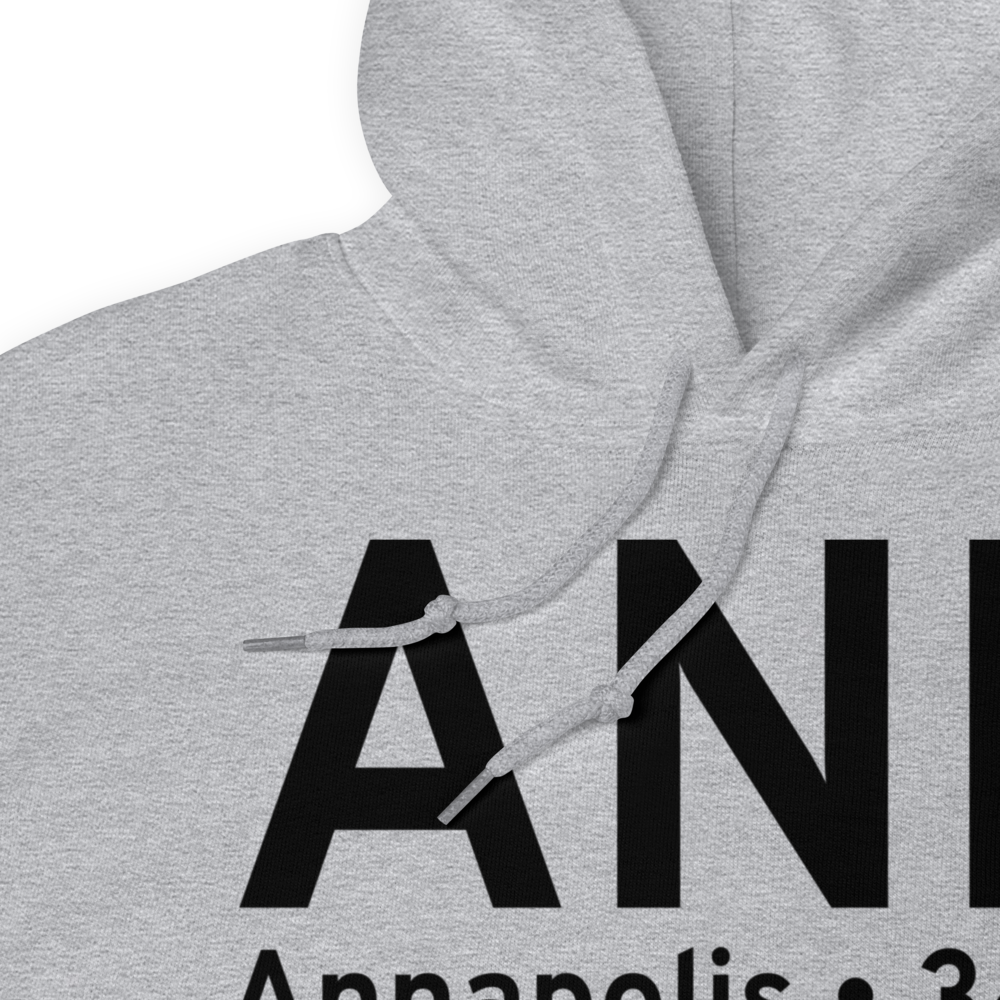 Annapolis (KANP) Airport Hoodie Sweatshirt 