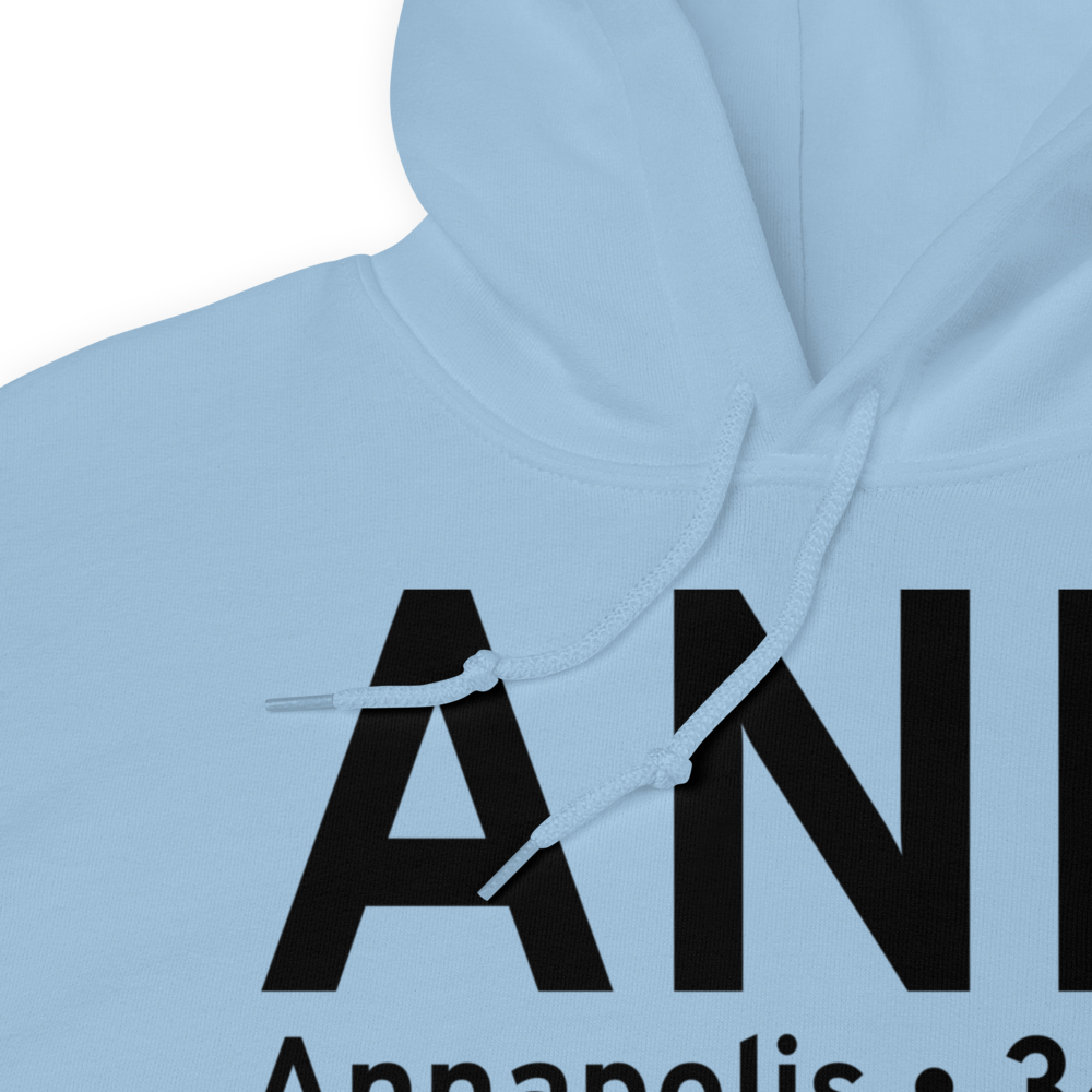 Annapolis (KANP) Airport Hoodie Sweatshirt 