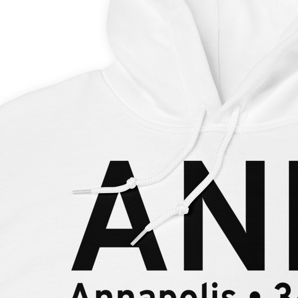 Annapolis (KANP) Airport Hoodie Sweatshirt 