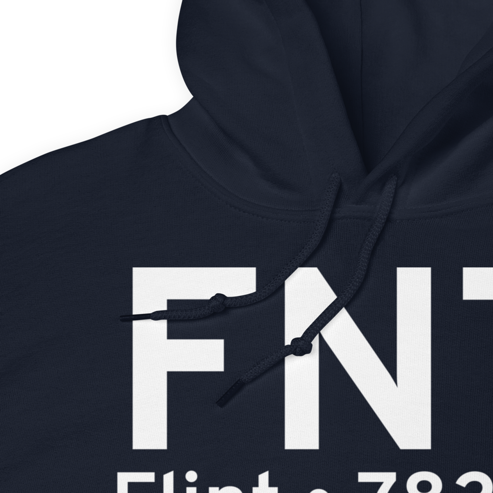 Flint (KFNT) Airport Hoodie Sweatshirt 
