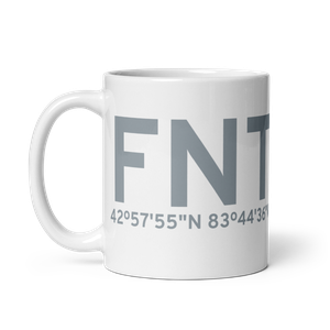 Flint (KFNT) Airport Mug