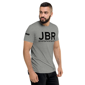 Jonesboro (KJBR) Airport Tri-blend T-Shirt