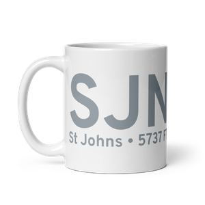 St Johns (KSJN) Airport Mug