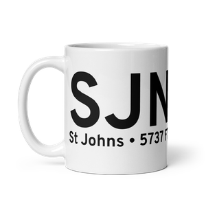 St Johns (KSJN) Airport Mug