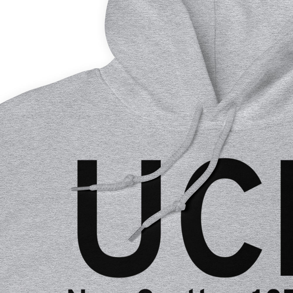 New Castle (KUCP) Airport Hoodie Sweatshirt 
