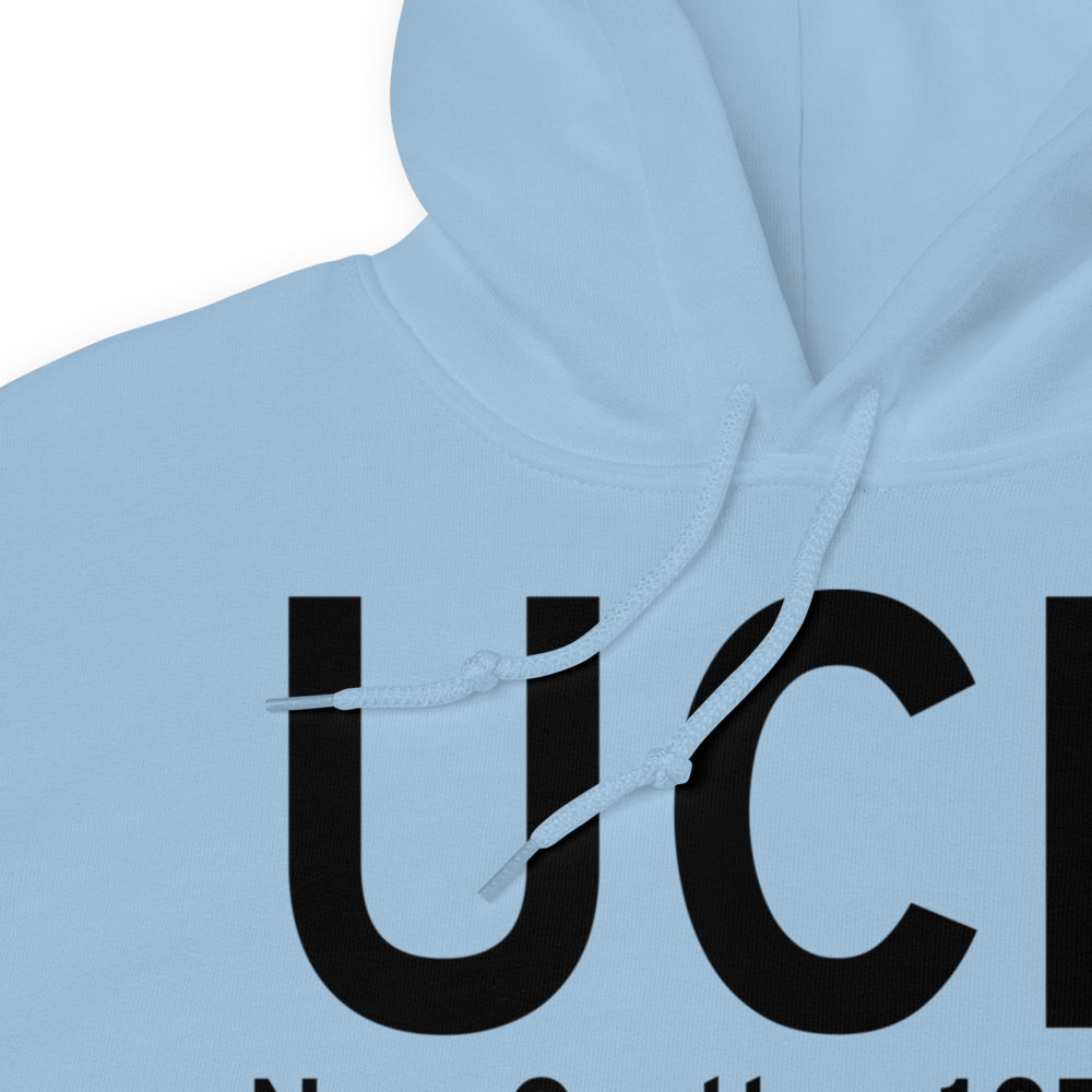 New Castle (KUCP) Airport Hoodie Sweatshirt 