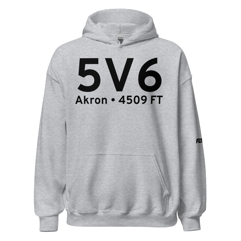 Akron (5V6) Airport Hoodie Sweatshirt 
