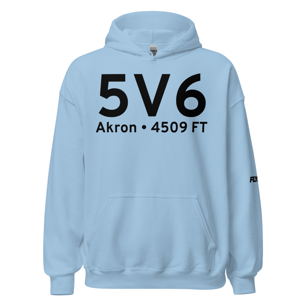 Akron (5V6) Airport Hoodie Sweatshirt 