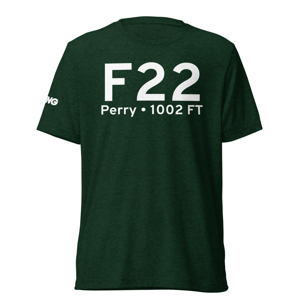 Perry (KF22) Airport Tri-blend T-Shirt 