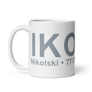 Nikolski (PAKO) Airport Mug