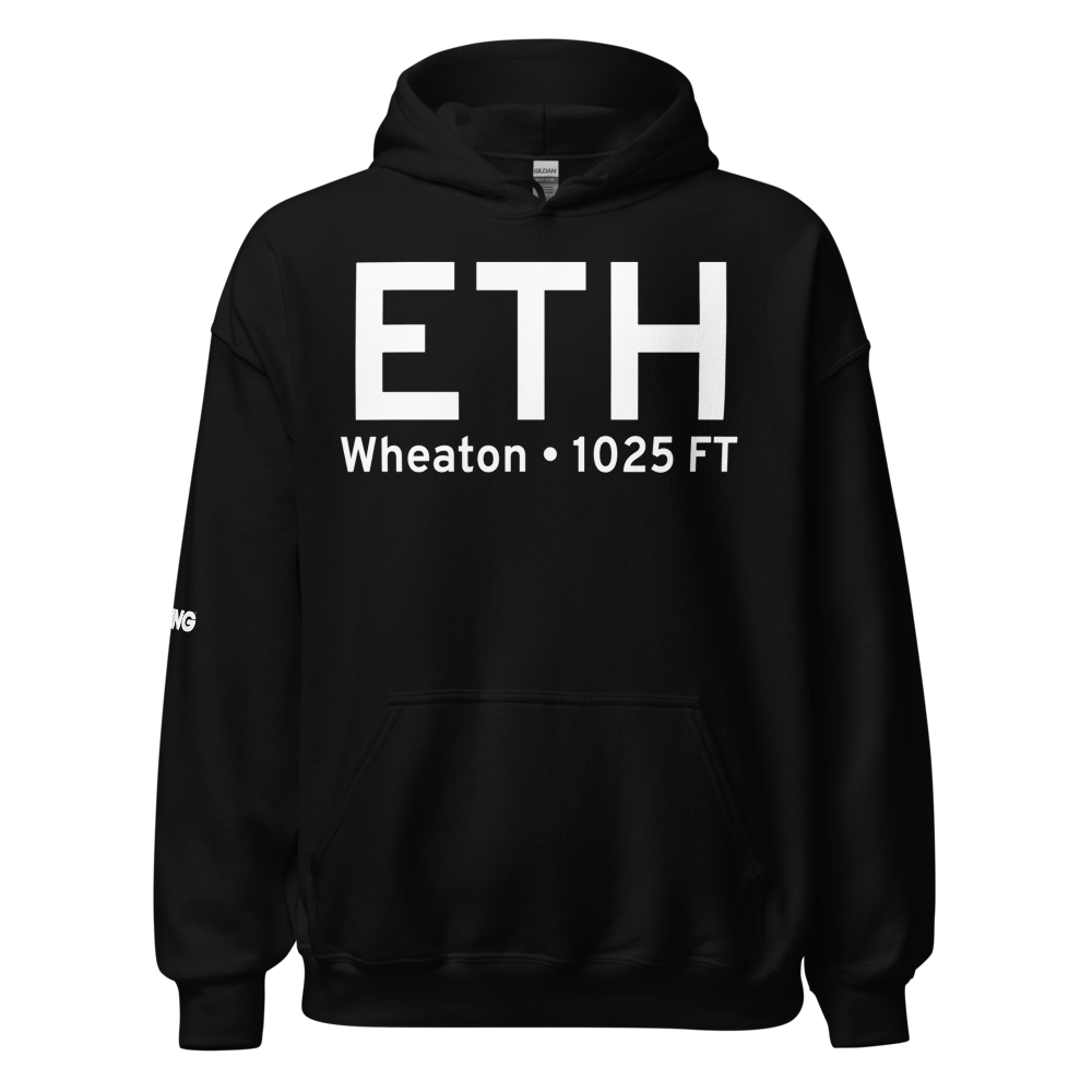 Wheaton (KETH) Airport Hoodie Sweatshirt 
