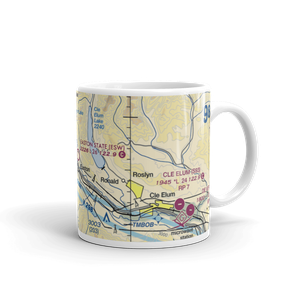 Easton State Airport (ESW) VFR Sectional  Mug