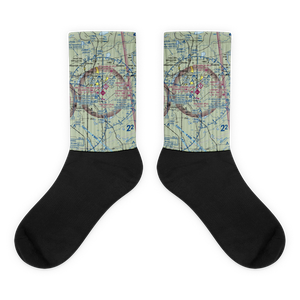 Eveleth Virginia Municipal Airport (EVM) VFR Sectional Socks