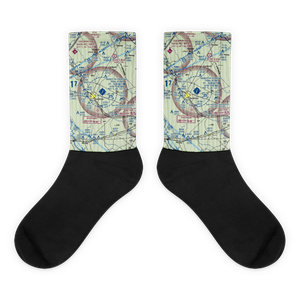 Heart of Georgia Regional Airport (EZM) VFR Sectional Socks