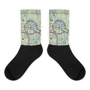 Shawano Municipal Airport (EZS) VFR Sectional Socks