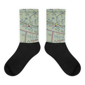 Quanah Municipal Airport (F01) VFR Sectional Socks