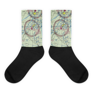 Henryetta Municipal Airport (F10) VFR Sectional Socks