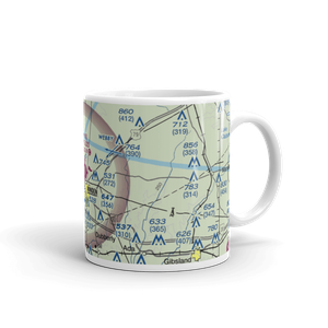 Minden Airport (MNE) VFR Sectional  Mug