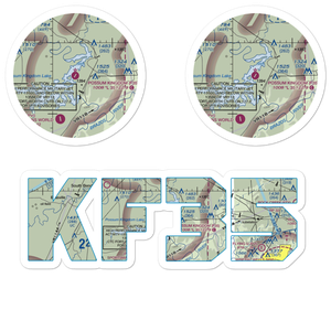 Possum Kingdom Airport (F35) VFR Sectional Sticker Pack