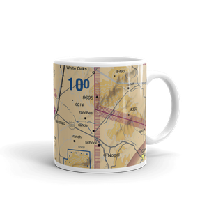 Carrizozo Municipal Airport (F37) VFR Sectional  Mug