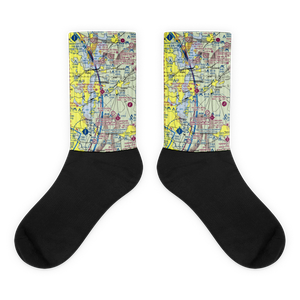 Rockwall Municipal Airport (F46) VFR Sectional Socks