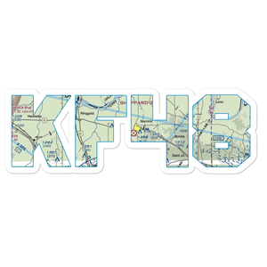 Nocona Airport (F48) VFR Sectional Sticker